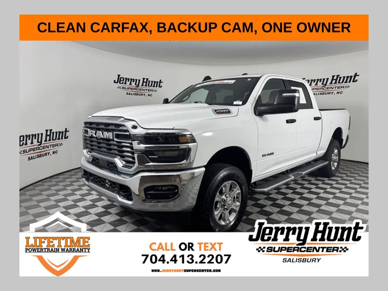 White 2025 Ram 2500 Big Horn for sale in Salisbury, NC