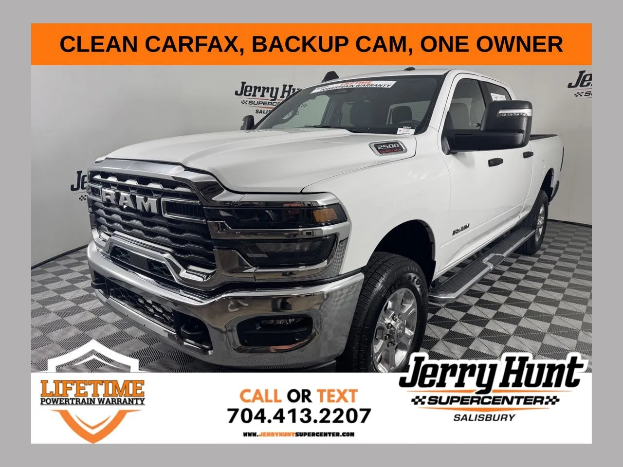 White 2026 Ram 2500 Big Horn for sale in Salisbury, NC