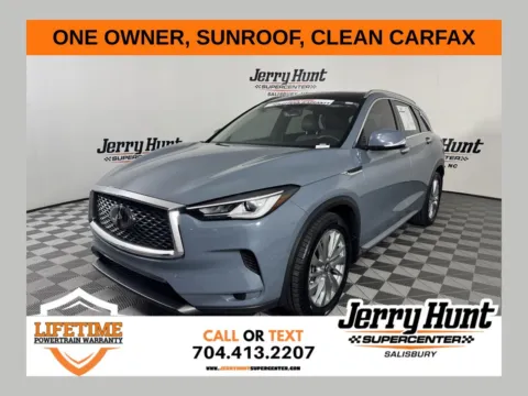 Gray 2023 INFINITI QX50 LUXE for sale in Salisbury, NC