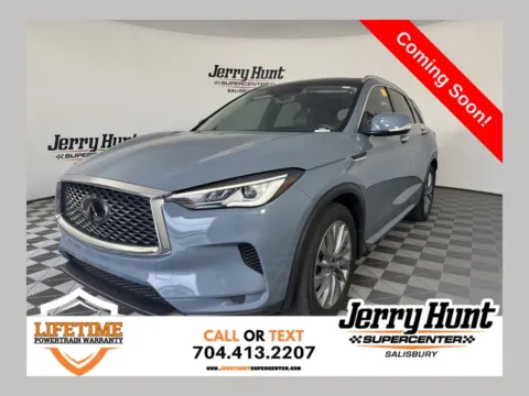 Gray 2023 INFINITI QX50 LUXE for sale in Salisbury, NC