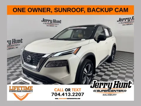 White 2023 Nissan Rogue Platinum for sale in Salisbury, NC