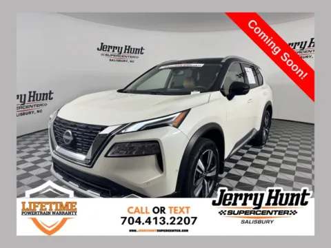 White 2023 Nissan Rogue Platinum for sale in Salisbury, NC