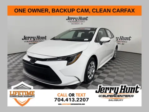 White 2024 Toyota Corolla LE for sale in Salisbury, NC