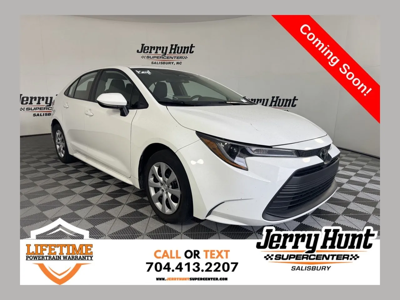 White 2024 Toyota Corolla LE for sale in Salisbury, NC