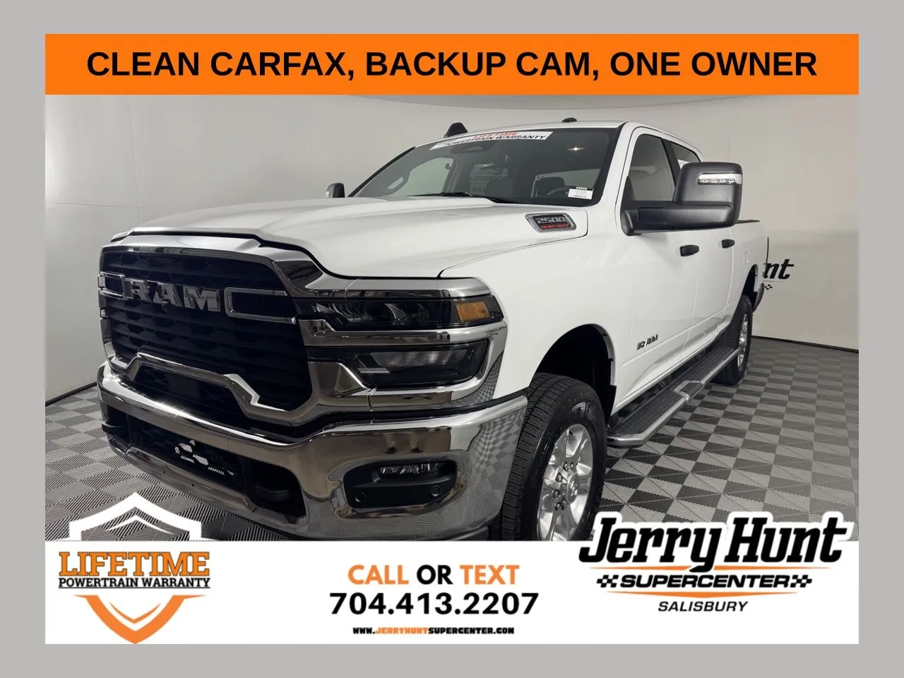 White 2026 Ram 2500 Big Horn for sale in Salisbury, NC
