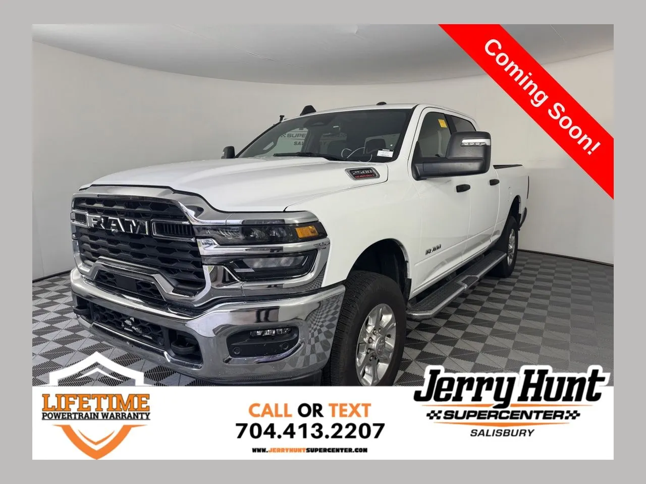 White 2026 Ram 2500 Big Horn for sale in Salisbury, NC