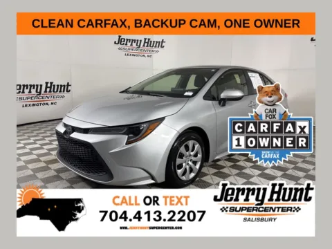 Silver 2020 Toyota Corolla LE for sale in Salisbury, NC