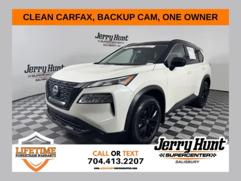 White 2023 Nissan Rogue SV for sale in Salisbury, NC