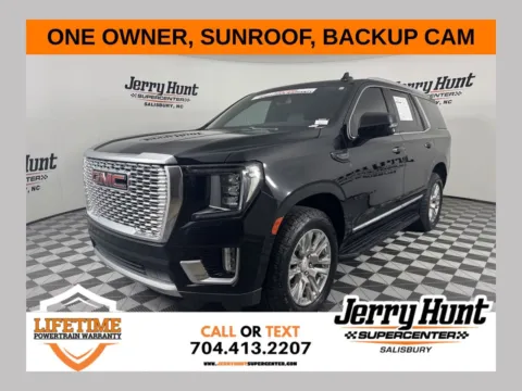 Black 2022 GMC Yukon Denali for sale in Salisbury, NC