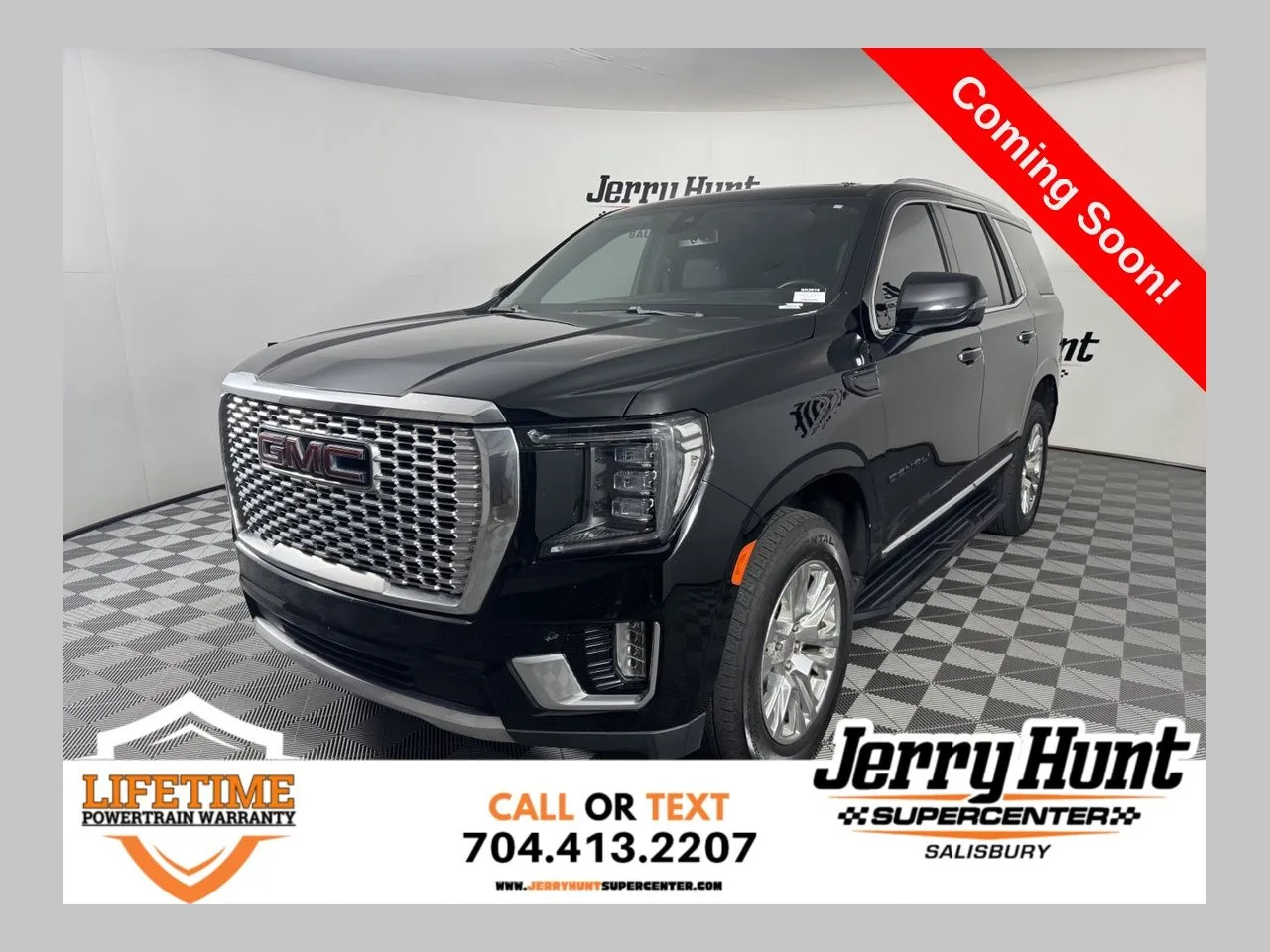 Black 2022 GMC Yukon Denali for sale in Salisbury, NC