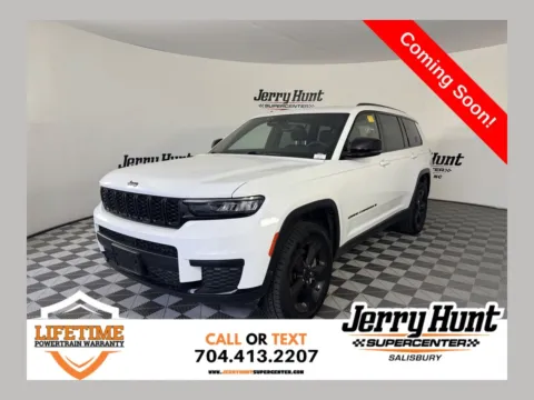 White 2023 Jeep Grand Cherokee L Altitude for sale in Salisbury, NC