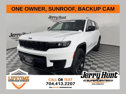 White 2023 Jeep Grand Cherokee L Altitude for sale in Salisbury, NC