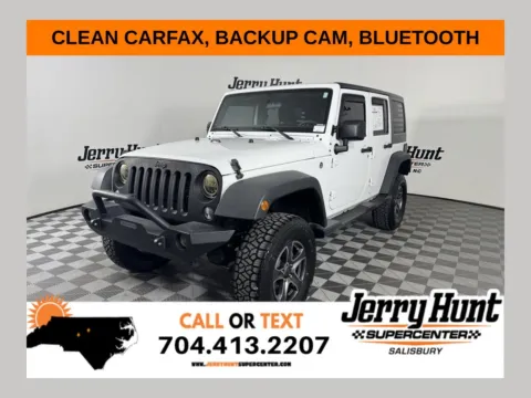 White 2016 Jeep Wrangler Unlimited Sport for sale in Salisbury, NC