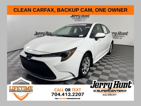 White 2025 Toyota Corolla LE for sale in Salisbury, NC