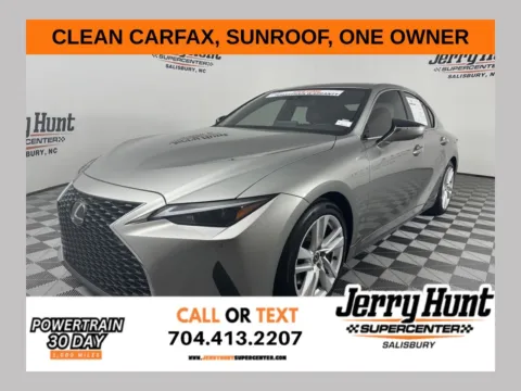 Silver 2023 Lexus IS 300 for sale in Salisbury, NC