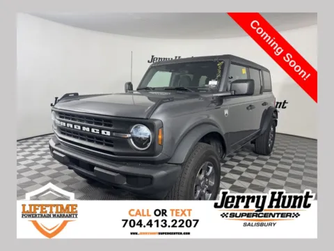 Gray 2025 Ford Bronco Big Bend for sale in Salisbury, NC