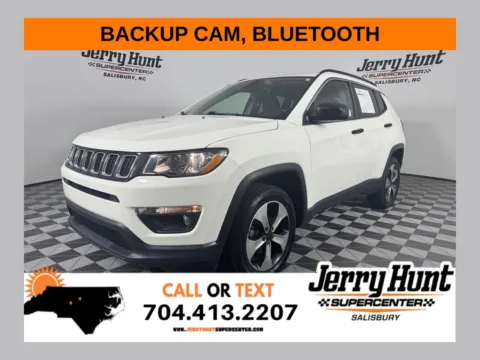 White 2018 Jeep Compass Latitude for sale in Salisbury, NC