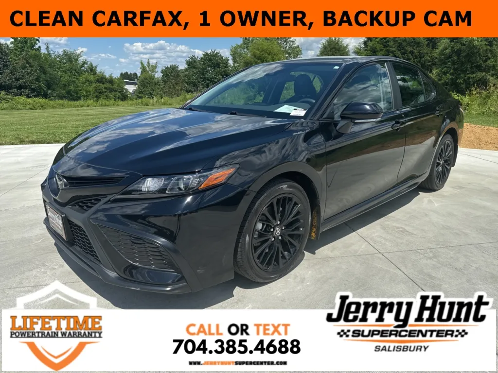 Used 2022 Toyota Camry SE Nightshade for sale in Salisbury, NC VIN