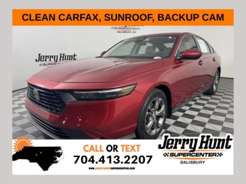 Red 2023 Honda Accord EX for sale in Salisbury, NC