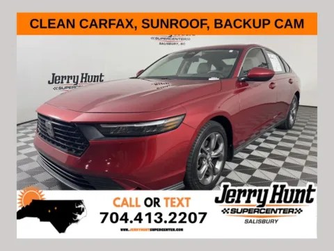 Red 2023 Honda Accord EX for sale in Salisbury, NC
