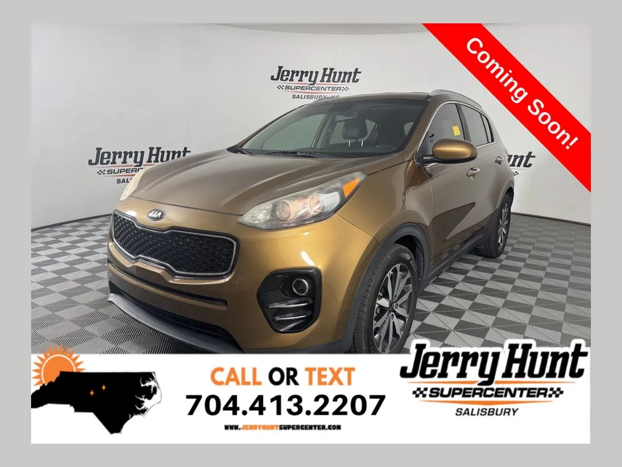 Beige 2017 Kia Sportage EX for sale in Salisbury, NC
