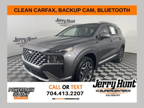 Gray 2022 Hyundai Santa Fe Hybrid SEL Premium for sale in Salisbury, NC