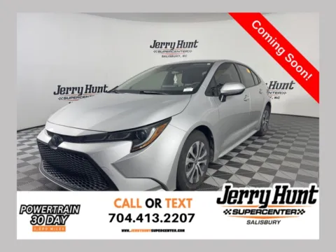 Silver 2022 Toyota Corolla Hybrid LE for sale in Salisbury, NC