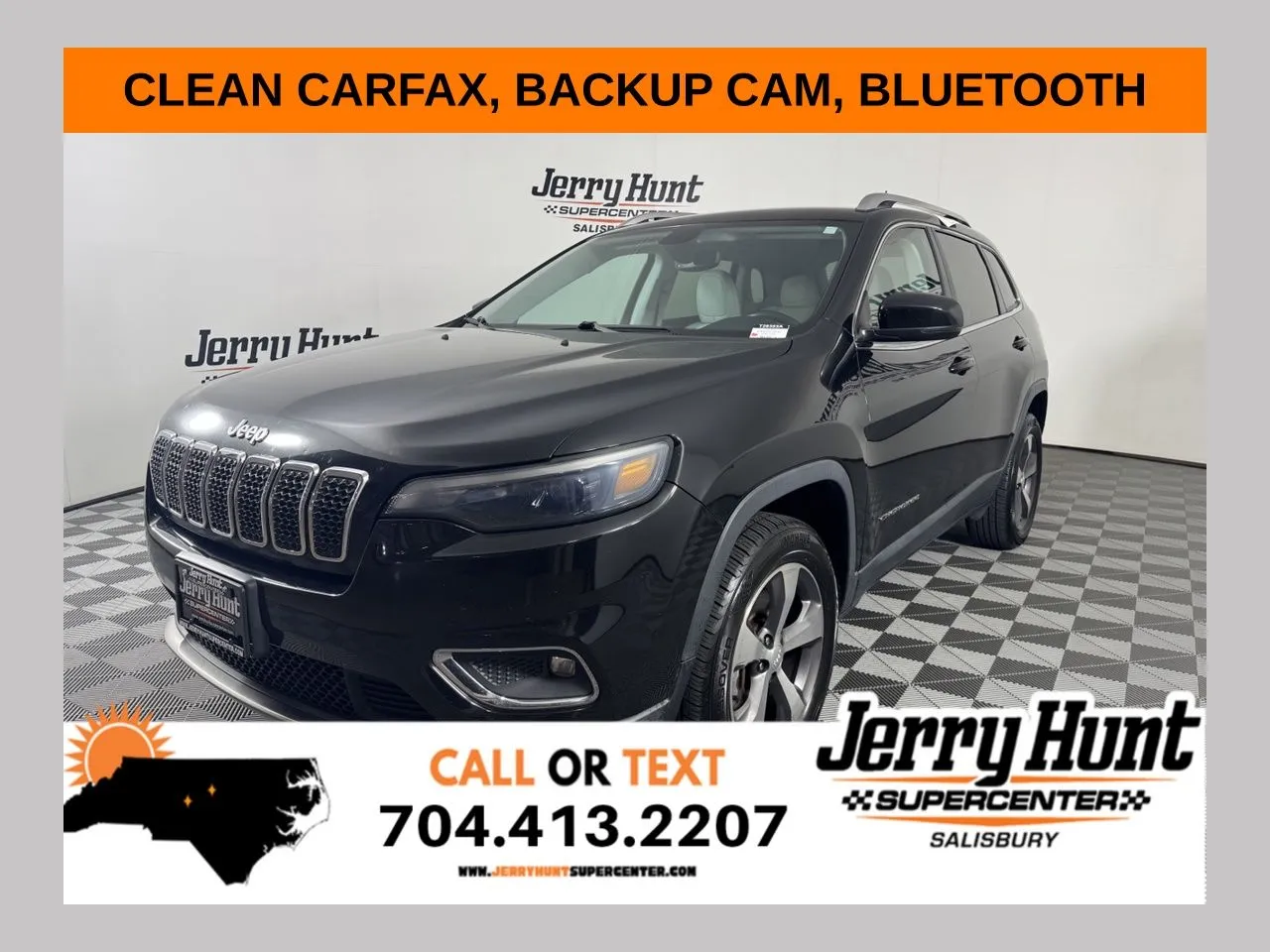 Black 2020 Jeep Cherokee Limited for sale in Salisbury, NC