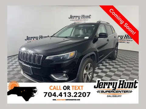 Black 2020 Jeep Cherokee Limited for sale in Salisbury, NC