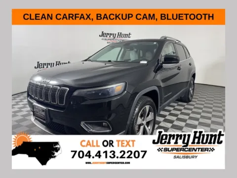 Black 2020 Jeep Cherokee Limited for sale in Salisbury, NC