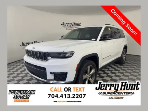 White 2021 Jeep Grand Cherokee L Limited for sale in Salisbury, NC