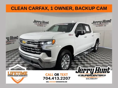 White 2025 Chevrolet Silverado 1500 LTZ for sale in Salisbury, NC