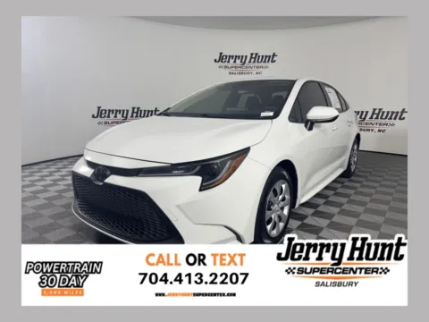 White 2020 Toyota Corolla LE for sale in Salisbury, NC