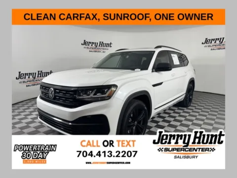 White 2023 Volkswagen Atlas 3.6L V6 SEL R-Line for sale in Salisbury, NC