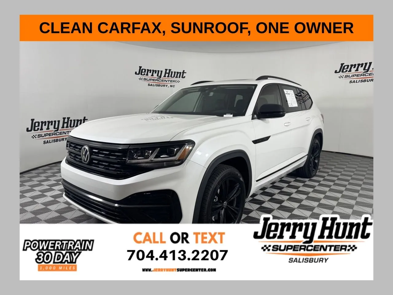 White 2023 Volkswagen Atlas 3.6L V6 SEL R-Line for sale in Salisbury, NC