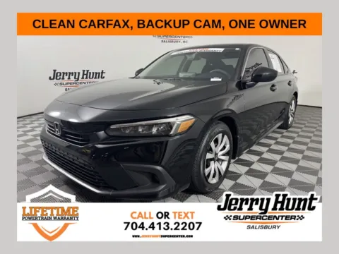 Black 2022 Honda Civic LX for sale in Salisbury, NC
