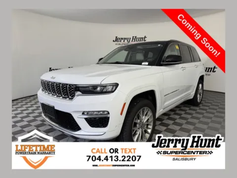White 2023 Jeep Grand Cherokee Summit for sale in Salisbury, NC