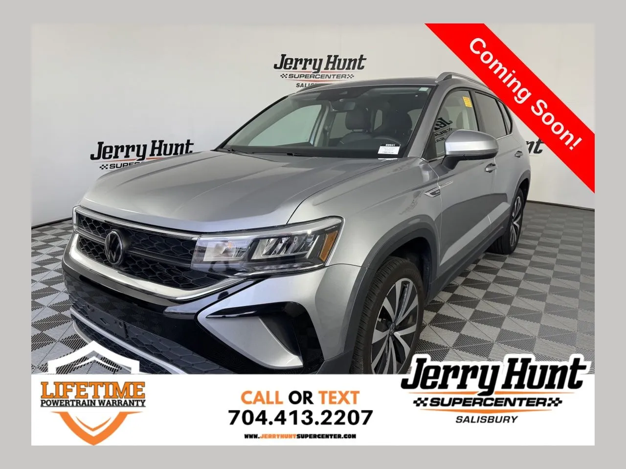 Silver 2024 Volkswagen Taos 1.5T SE for sale in Salisbury, NC