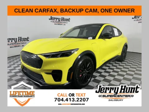 Yellow 2025 Ford Mustang Mach-E Premium for sale in Salisbury, NC