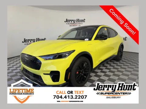 Yellow 2025 Ford Mustang Mach-E Premium for sale in Salisbury, NC