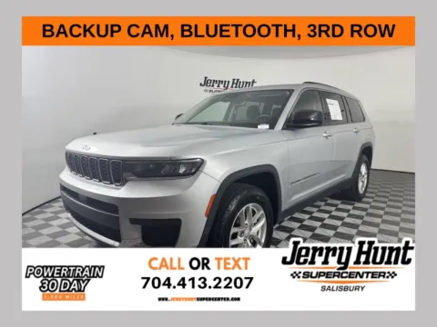 Silver 2021 Jeep Grand Cherokee L Laredo for sale in Salisbury, NC