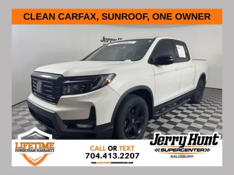 White 2023 Honda Ridgeline Black Edition for sale in Salisbury, NC