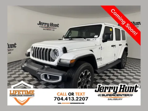 White 2024 Jeep Wrangler Sahara for sale in Salisbury, NC
