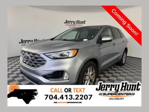 Silver 2021 Ford Edge SEL for sale in Salisbury, NC