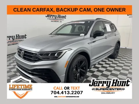 Silver 2023 Volkswagen Tiguan 2.0T SE R-Line Black for sale in Salisbury, NC