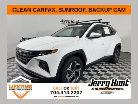White 2022 Hyundai Tucson Limited for sale in Salisbury, NC