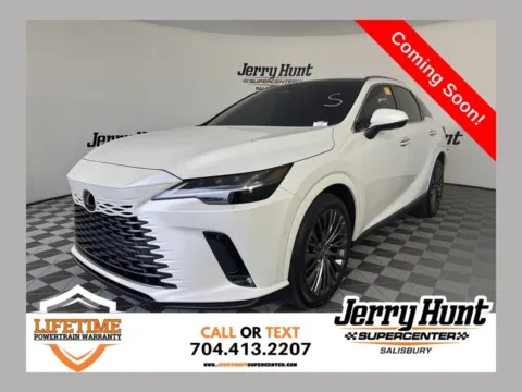 White 2023 Lexus RX 350 Luxury for sale in Salisbury, NC