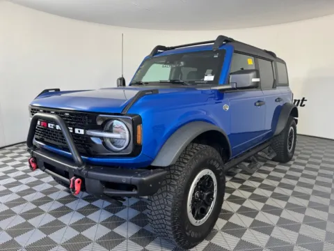 Blue 2022 Ford Bronco Wildtrak for sale in Salisbury, NC