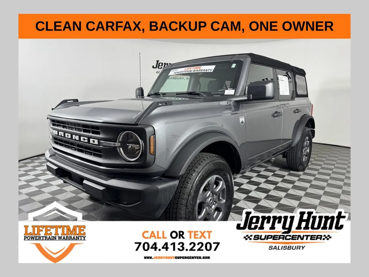 Gray 2025 Ford Bronco Big Bend for sale in Salisbury, NC