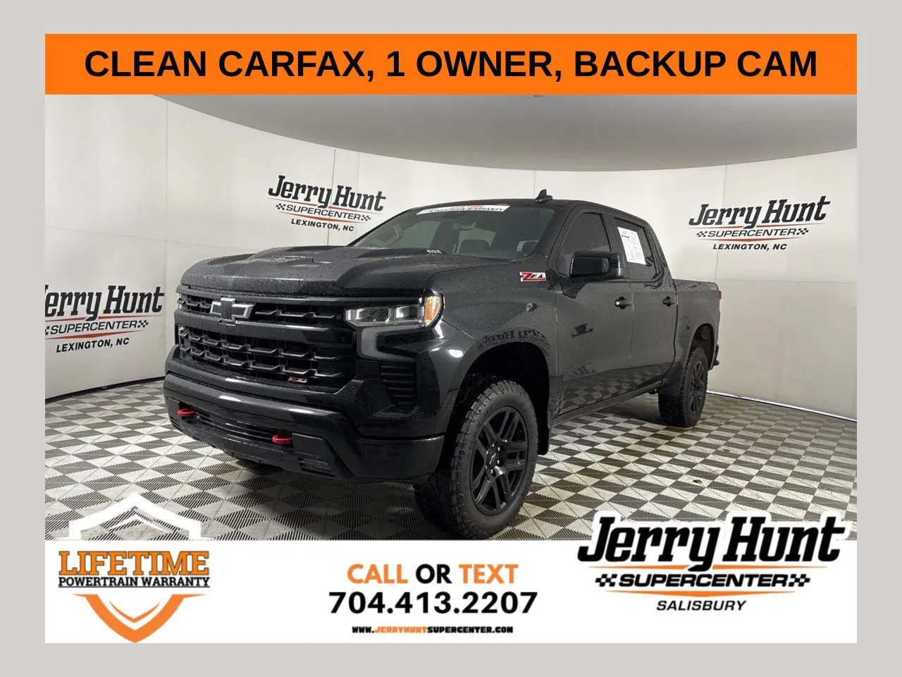 Black 2023 Chevrolet Silverado 1500 LT Trail Boss for sale in Salisbury, NC